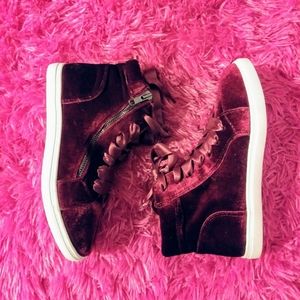 Kid's Sorbet Velvet Fashion Sneaker